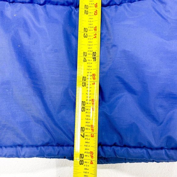 Vintage JC Penney Puffer Vest Mens Medium Blue Ski Snowboard 70s 80s Outdoor - Picture 11 of 11